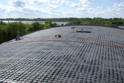 Drainroof, Dachbegrünung, Dachgarten, Dachfarm, nachhaltige Stadtentwicklung, grüne Dächer, 