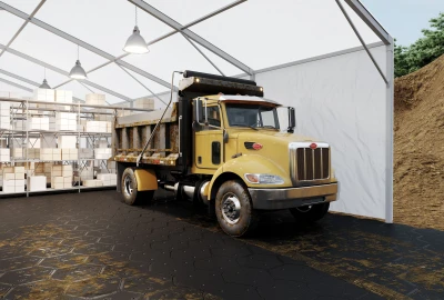 Rutschfeste Bodenplatten für Baustellen