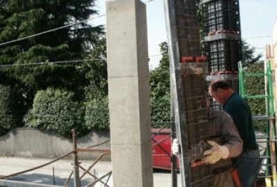 Kosten sparen durch Geotub Panel Säulenschalung, schnelle Lösung für Bauprojekte, Geotub Panel Anwendung im Schalungsbau,